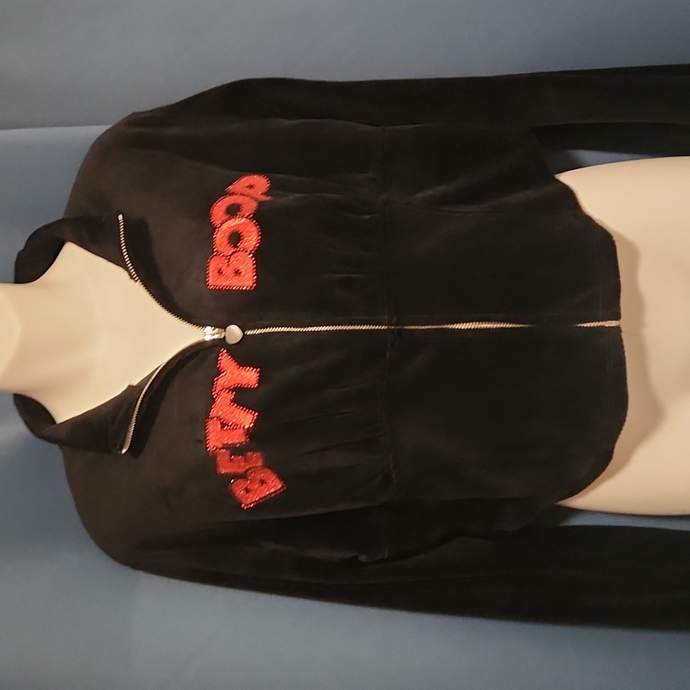 ⚜️Dolls Kill x Betty Boop "Such A Flirty Toon" Zip Up Corset Sweater/Jacket, 1X - Picture 2 of 15